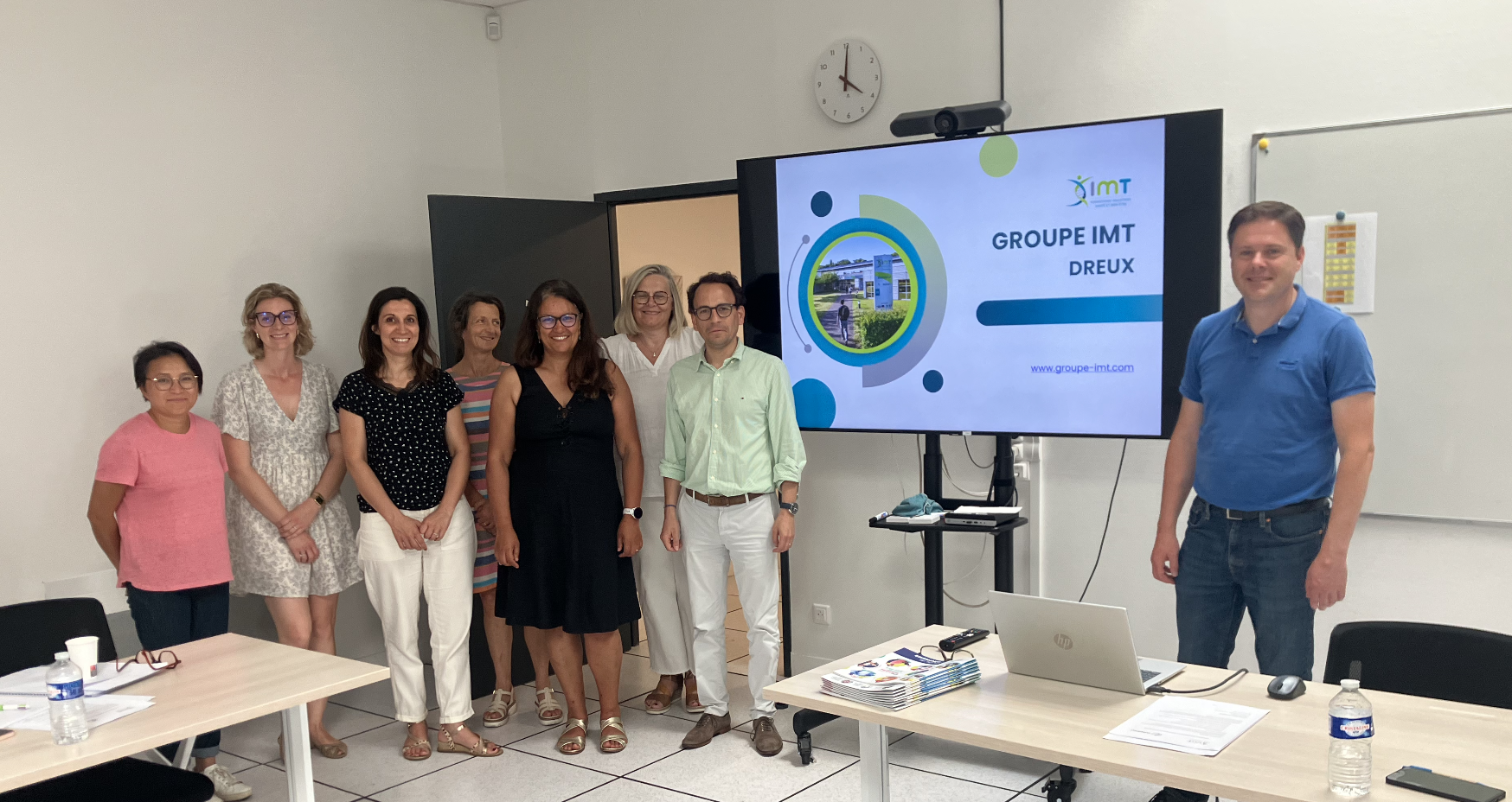 Le Grepic RH en visite chez LEO Pharma et l’IMT Dreux
